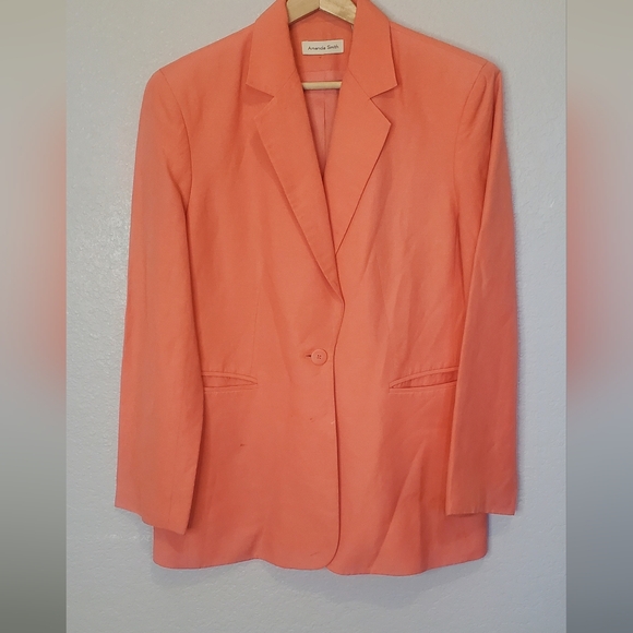 Amanda Smith Coral Blazer - Picture 1 of 8
